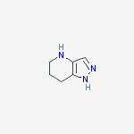 Structure of 4,5,6,7-Tetrahydro-1H-pyrazolo[4,3-b]pyridine