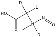 Structure of N-Nitrososarcosine-D3