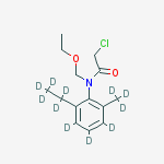 Structure of ACETOCHLOR D11