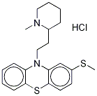 Structure of Thioridazine-d3 Hydrochloride