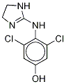 Structure of 4-Hydroxy Clonidine-d4