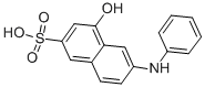Structure of 7-Anilino-1-naphthol-3-sulfonic acid