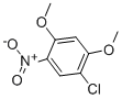 Structure of 1-chloro-2,4-dimethoxy-5-nitrobenzene