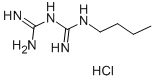 Structure of BUTYL-BIGUANIDE HYDROCHLORIDE