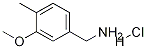 Structure of (3-Methoxy-4-Methylphenyl)MethanaMine HCl