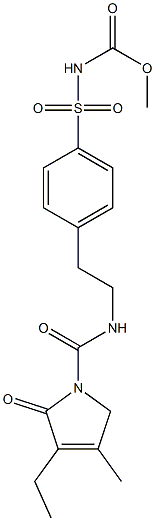 Structure of GLIMEPIRIDE   RELATED  COMPOUND  C  (20 MG) (GLIMEPIRIDE URETHANE)