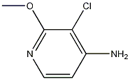 Structure of 4-Amino-3-chloro-2-methoxypyridine