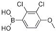 Structure of (2,3-Dichloro-4-Methoxyphenyl)boronic acid