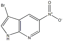 3-BroMo-5-nitro-7-azaindole结构式