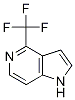 4-(Trifluoromethyl)-1H-pyrrolo[3,2-c]pyridine结构式