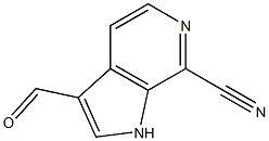 Structure of 7-Cyano-6-azaindole-3-carbaldehyde