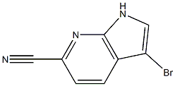 3-BroMo-6-cyano-7-azaindole