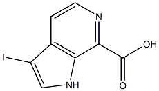 3-Iodo-6-azaindole-7-carboxylic acid