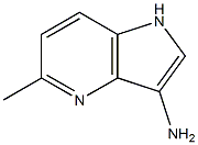 3-Amino-5-methyl-4-azaindole结构式