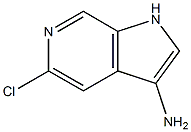 3-AMino-5-chloro-6-azaindole结构式