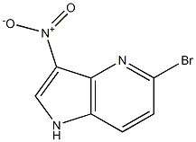 5-Bromo-3-nitro-4-azaindole结构式