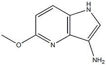 Structure of 3-Amino-5-methoxy-4-azaindole