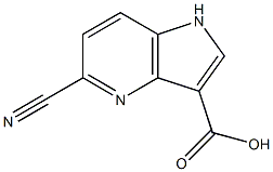 Structure of 5-Cyano-4-azaindole-3-carboxylic acid