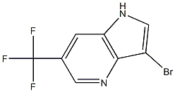 Structure of 3-BroMo-6-trifluoroMethyl-4-azaindole