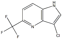 Structure of 3-Chloro-5-trifluoroMethyl-4-azaindole