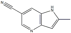 Structure of 6-Cyano-2-methyl-4-azaindole