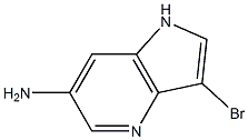 Structure of 6-Amino-3-Bromo-4-azaindole
