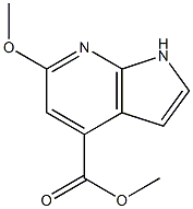 Structure of 6-Methoxy-7-azaindole-4-carboxylic acid