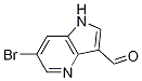 Structure of 6-Bromo-4-azaindole-3-carboxaldehyde