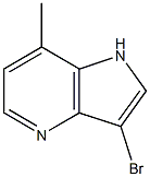 Structure of 3-BroMo-7-Methyl-4-azaindole