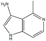 Structure of 3-Amino-4-methyl-5-azaindole