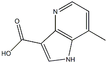 Structure of 7-methyl-1h-pyrrolo[3,2-b]pyridine-3-carboxylic Acid