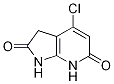 4-chloro-1H-pyrrolo[2,3-b]pyridine-2,6(3H,7H)-dione结构式