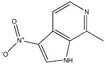 Structure of 7-Methyl-3-nitro-6-azaindole