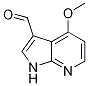 Structure of 4-Methoxy-1H-pyrrolo[2,3-b]pyridine-3-carbaldehyde
