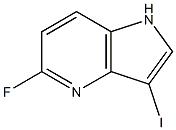 Structure of 5-Fluoro-3-iodo-4-azaindole
