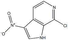 Structure of 7-Chloro-3-nitro-6-azaindole