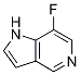Structure of 7-FLUORO-1H-PYRROLO[3,2-C]PYRIDINE