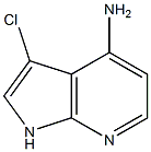 Structure of 4-Amino-3-chloro-7-azaindole