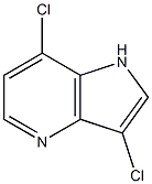 Structure of 3,7-Dichloro-4-azaindole