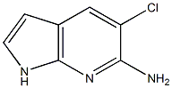 6-AMino-5-chloro-7-azaindole结构式