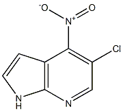 5-Chloro-4-nitro-7-azaindole结构式