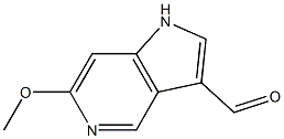 Structure of 6-Methoxy-5-azaindole-3-carbaldehyde