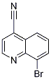 Structure of 8-bromoquinoline-4-carbonitrile