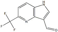 5-(TrifluoroMethyl)-4-azaindole-3-carboxaldehyde结构式