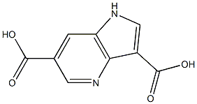 4-Azaindole-3,6-dicarboxylic acid结构式