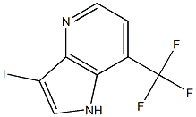 Structure of 3-Iodo-7-(trifluoroMethyl)-4-azaindole