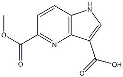 Chemical structure of 5-Methoxycarbonyl-4-azaindole-3-carboxylic acid