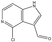 Structure of 4-Chloro-5-azaindole-3-carbaldehyde