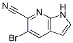 Structure of 5-Bromo-6-cyano-7-azaindole