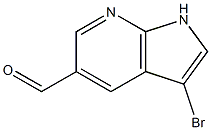 Structure of 3-BroMo-7-azaindole-5-carbaldehyde